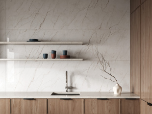 Керамогранит Cersanit Thassos полированный белый арт. A17418 (60x120) ректификат